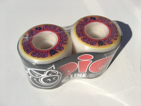 Skateboard wheels by pig wheels 53mm