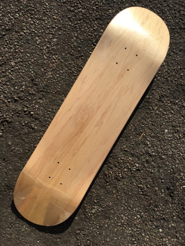 8.25” blank deck