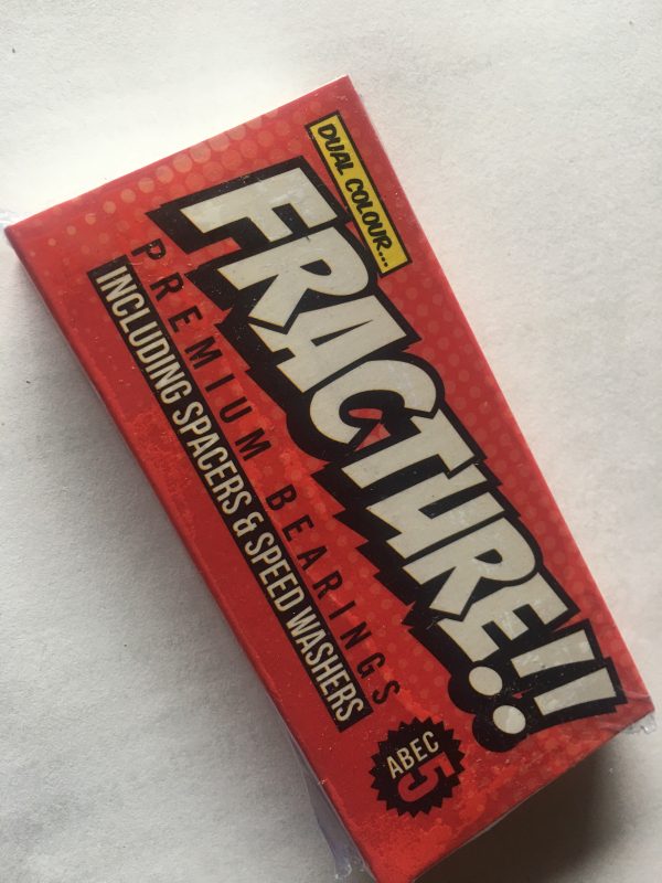 Fracture skateboard bearings