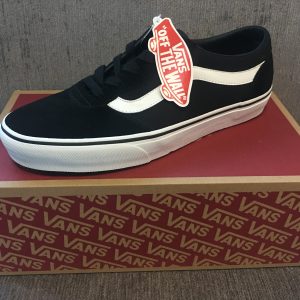 Vans black/white skate shoes size 9.5