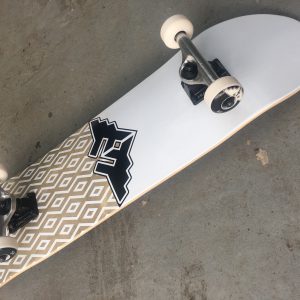 Complete skateboard. 8.25”