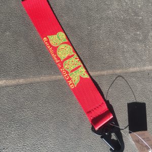 Scuk key ring . Red