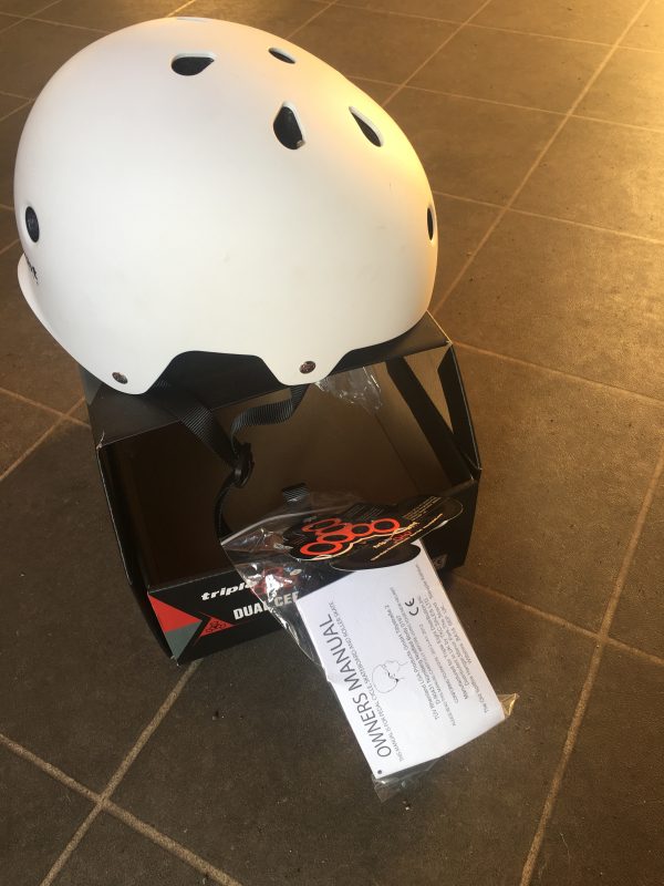 Triple 8 skateboard helmet size large/extra,large